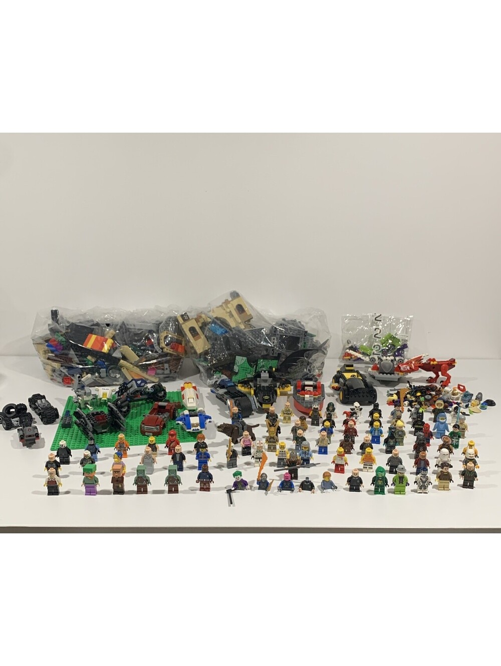 LEGO 71 Minifigures Marvel Star Wars Harry Potter DC 3.76kg Bulk Lot Rare Figs
